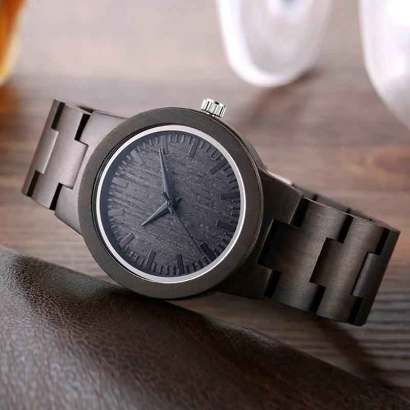 men-wood-black-band-watches-male-clock-B10-