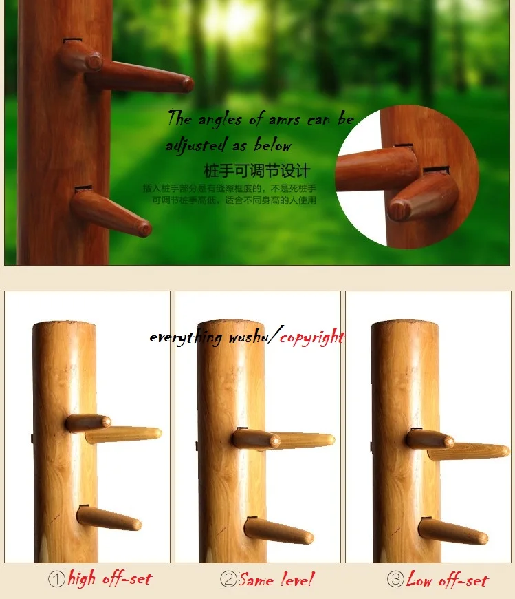 Best Solid Locust Wood Wing Chun Wooden Dummy Muk Yan Jong Suction Cup Style Kungfu Wooden Dummy 5 Best Solid Locust Wood Wing Chun Wooden Dummy Muk Yan Jong Suction Cup Style Kungfu Wooden Dummy 5