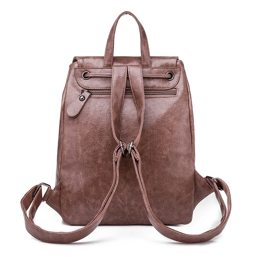 Рюкзаки aelicy, женские кожаные рюкзаки, женская школьная сумка для девочек-подростков, дорожная сумка в стиле ретро, рюкзак, сумка