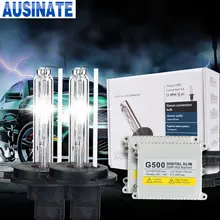 Ксенон H7 G500 55 W лампа переменного тока лампы hid комплект H1 H3 H4 H7 H11 9005 9006 4300 K 5000 k 6000 K 8000 K HID ксеноновая лампа лампочка