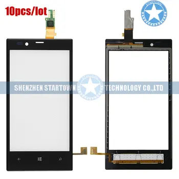 

10pcs/lot Black New Digitizer for Nokia Lumia 720 Touch Screen Glass Replacement Spare Parts