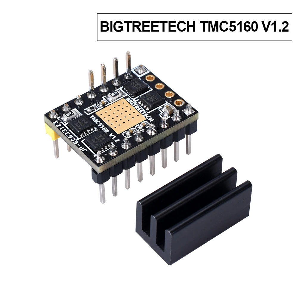 Pаспродажа BIGTREETECH TMC5160 V1.2 SPI шаговый двигатель драйвер высокой мощности бесшумный драйвер 3D принтер части для SKR V1.3 PRO плата Reprap TMC2130