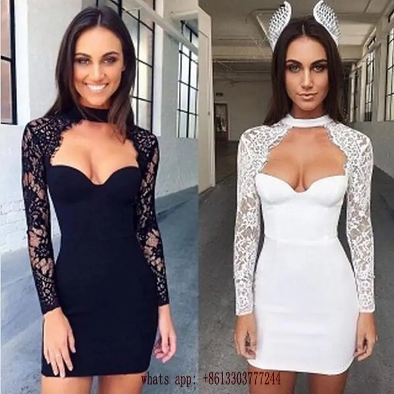 2017 autumn Dress Women Runway Bandage Dress White Black Pink lace babatique cut out Long Sleeve Celebrity Sexy Party Dresses long-white-lace-dress 2017 autumn Dress Women Runway Bandage Dress White Black Pink lace babatique cut out Long Sleeve Celebrity Sexy Party Dresses long-white-lace-dress