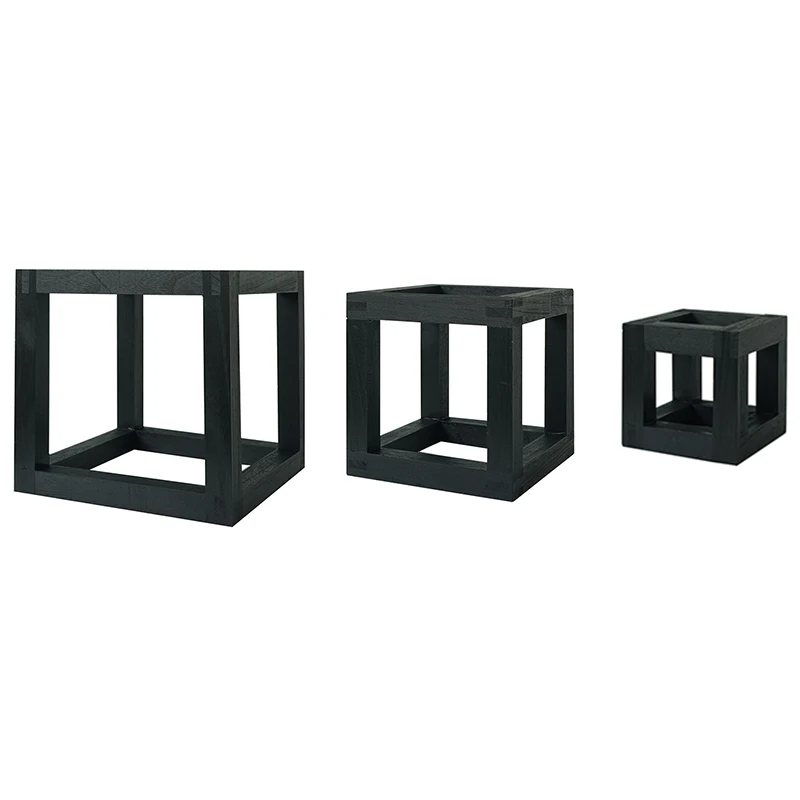 

Sweetgo Square Wood Rack Cake Table Decoration Dessert Home Wood Frame Dinner Party Supplier Background Tools Props
