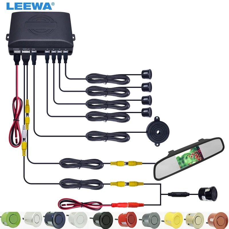 LEEWA 3 in 1 Car 4.3