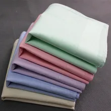 10 шт.,, высокое качество, 40*40 см, женский мужской платок, сплошной цвет, хлопок, мужские карманные квадраты