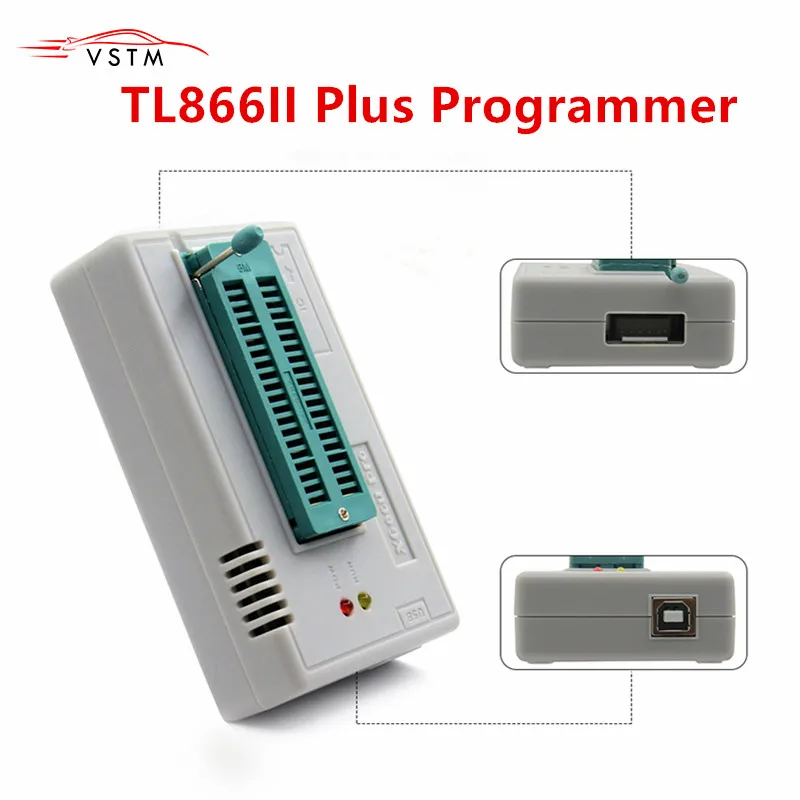 

2019 Original TL866II Plus EEPROM PIC AVR TL866 USB Universal Programmer 24 93 25 mcu EPROM better than TL866cs/TL866A