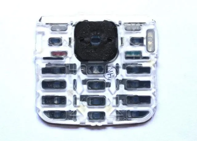 Клавиатура кнопки клавиатуры для Nokia N79 белый черный запасные части