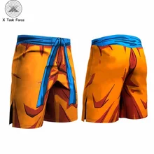 Штаны Dragon Ball компрессионные штаны для фитнеса быстросохнущие штаны облегающие 3D Dragon Ball Z Аниме мужские Vegeta Goku Брюки X Task Force