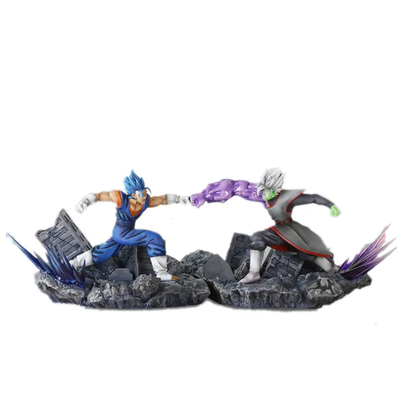 Dragon Ball Z Супер Saiyan Cyberblue Vegetto VS Rampage Zamasu смолы предел ГК статуя фигурку Коллекция модель игрушки X501