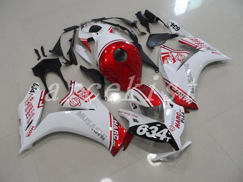 

3gifts New ABS fairings Kit Fit for Honda CBR1000RR 2012 2013 2014 2015 CBR 1000RR 12 13 14 15 16 fairing custom Red white 634