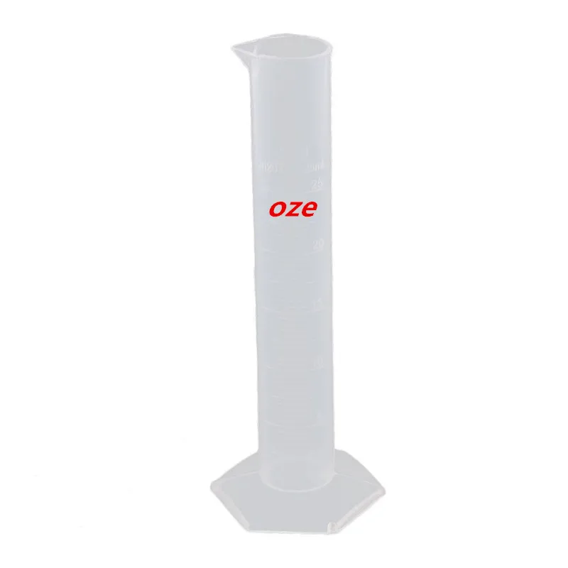 

1 pcs School Lab Experiment Graduated Measuring Cylinder Beaker Flask Cup 25ml