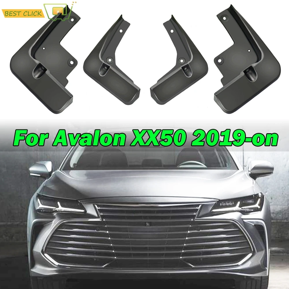 

For Toyota Avalon XX50 2019 2020 Front Rear Set Car Mud Flaps Mudflaps Splash Guards Mudguards Fender Dirty Guards