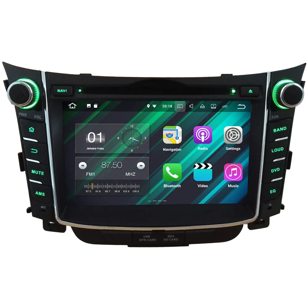 7 2GB RAM Quad Core Android 7 1 2 4G HD Bluetooth MP4 Player Car Multimedia