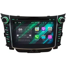 7 ”2 GB RAM Quad Core Android 7.1.2 4G HD Bluetooth Reproductores MP4 coche multimedia Radios navegación GPS para hyundai i30 2011-2016