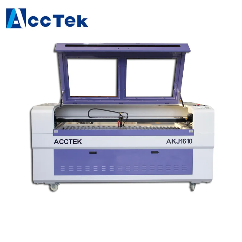 

Wood Plexiglass Fabric Paper Laser Cutter Plotter Engraving Materials With Reci Laser tube Cutter Laser AKJ1610 AKJ1390
