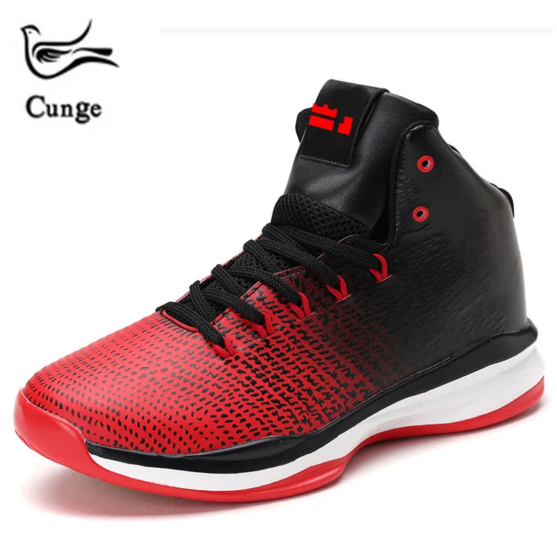 

CUNGE New Fashion Gradient Men's Basketball Shoes Outdoor Athletic Sport boots Sneakers For Male mens Sports Shoes