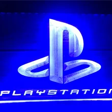 LR098 Playstation светодиодный неоновый светильник знаки