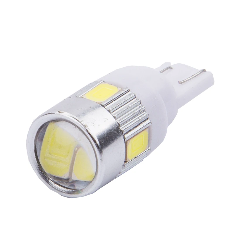 RXZ Canbus T10 светодиодный W5W 168 194 5630 6smd для клиновидной двери чтения клиновидный
