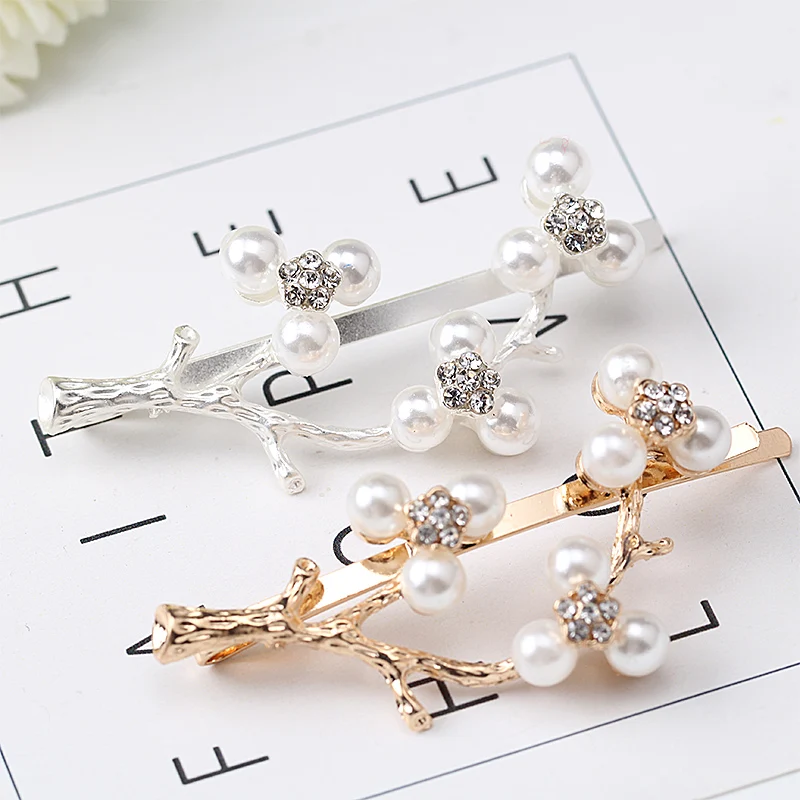 

M MISM 1PC Wedding Mariage Bridal Pearl Hairpins Fashion Cheap Hair Clips Bridesmaid Hair barrettes Jewelry hair Accessories
