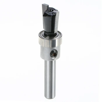 

1/4 Inch x 1/2 Inch Shank Carbide Dovetail Joint Router Bit 10 Degree Woodworking Cutter With Bearing For Power Tool