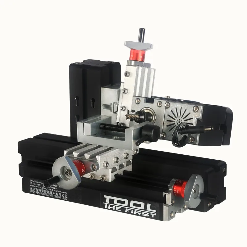 Thefirsttool Zhouyu TZ20005MM Big Power 60W Mini Metal Horizontal Milling Machine 12000r/min Kids  DIY Education Best Gift 3