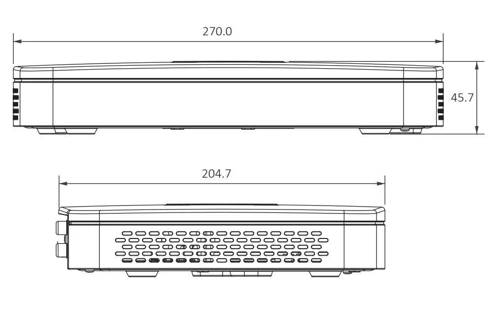 Dahua POE NVR NVR2108-8P-4KS2 8 Channel Smart 1U 8PoE Lite 4K H.265 Network Video Recorder