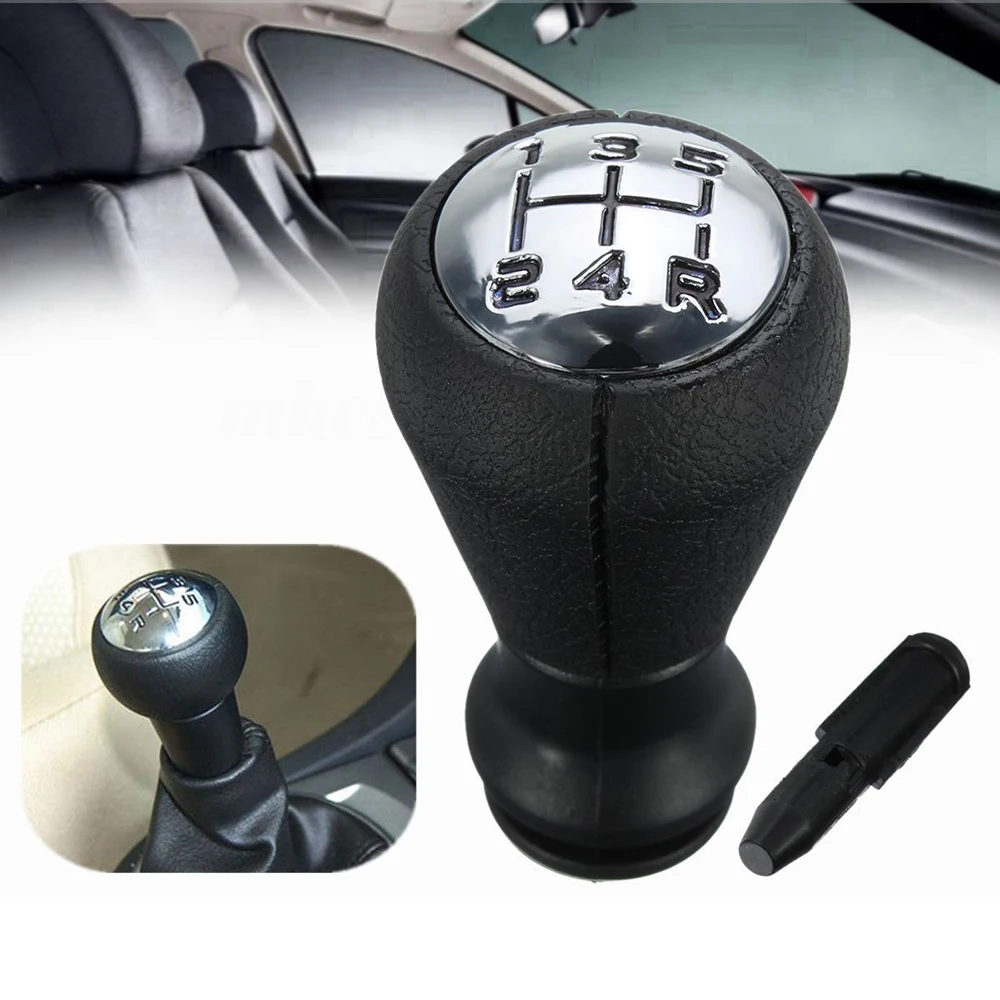

5 Speed Manual Car Gear Shift Knob Set C3881C4526A For Peugeot 106 206 306 406 107 207 307