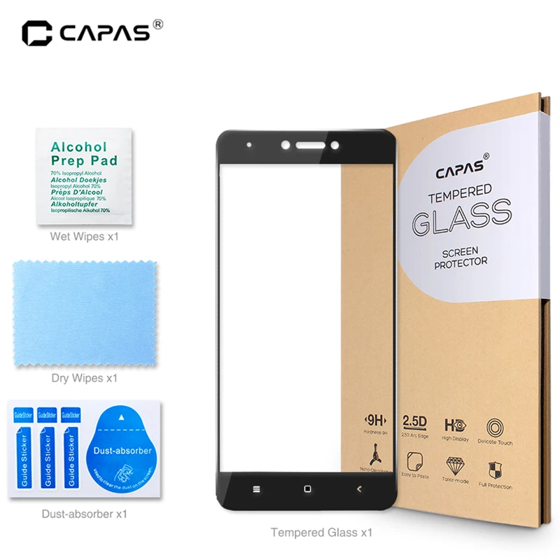 

Redmi Note 4 Global Tempered Glass For Xiaomi Redmi Note 4X Snapdragon 625 Screen Protector Protective Film Full Cover LCD Guard