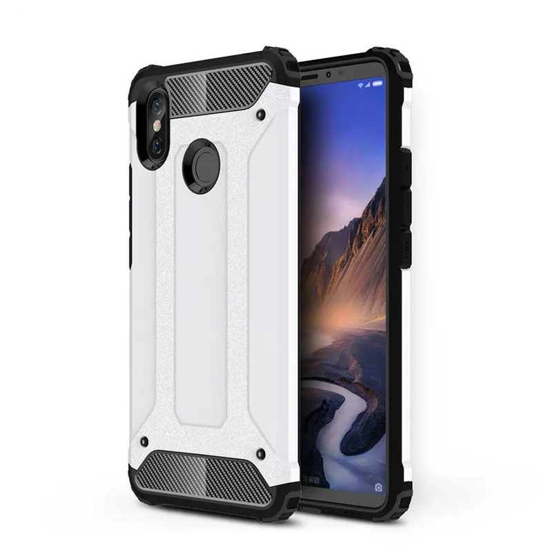

For Xiaomi Mi 9 8Lite Max 3 2 Phone Case Four Corner Buffer Dust Proof Shock Resistant Full Body Rugged Cover Case