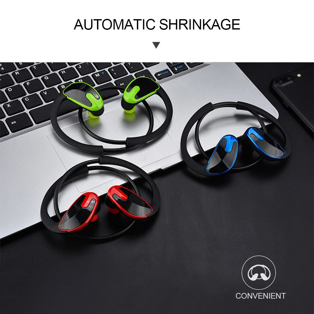 

R8 Rear Earbud Noise Reduction Cancelling V4.1 Wireless Sports Stereo CSR Bluetooth Headset Rear Type