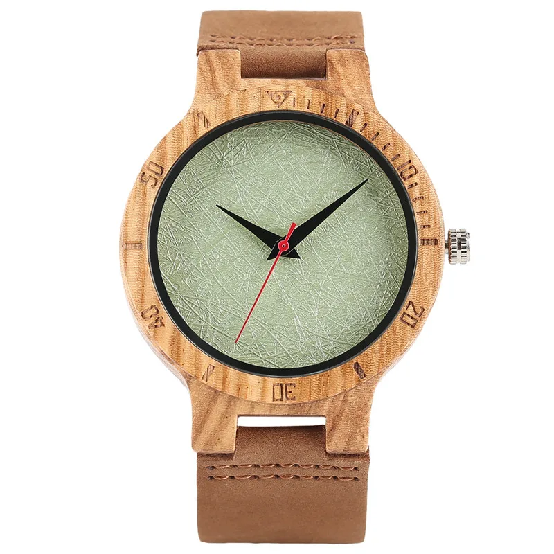 Nature Bamboo Wood Watches Quartz Men Creative Analog Women Watch