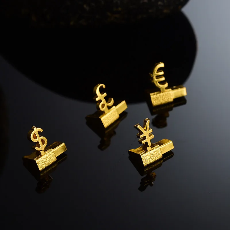 Metal Mould Assembly Price Number Tag 8mm Height Digit Cube Phone Watch Jewelry Shop Counter Price Number Sign Lable 10sets/lot Jewelry Packaging