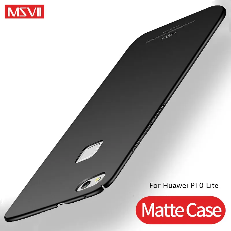 Чехол для Huawei P10 Lite MSVII Silm матовый чехол Plus P 10 Жесткий |