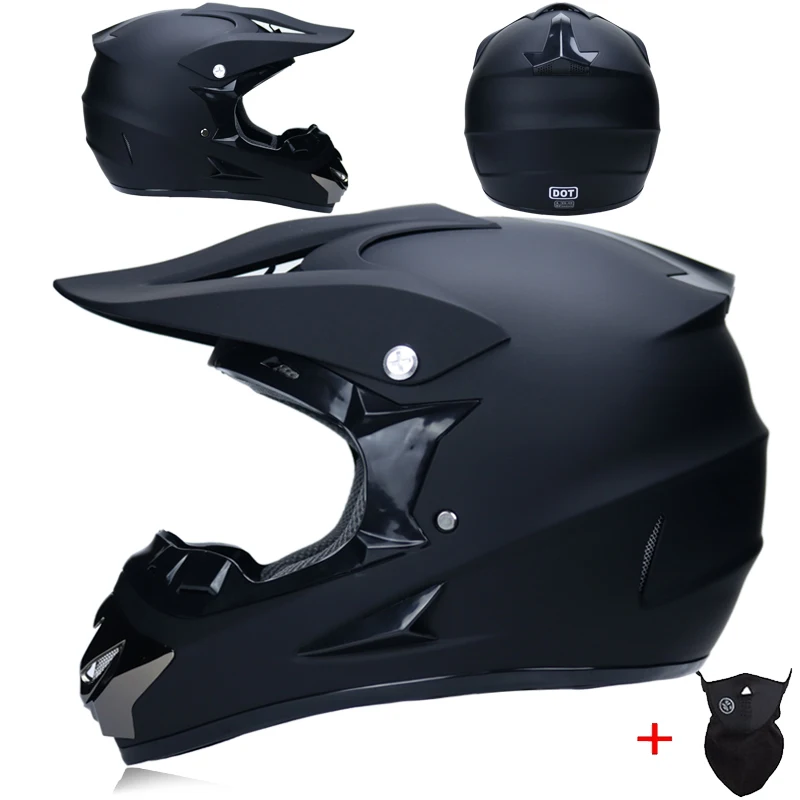 Полнолицевой мотоциклетный шлем Cross capacete Мотокросс внедорожный ATV MTB горные гонки Casco DOT утвержден - Цвет: 1