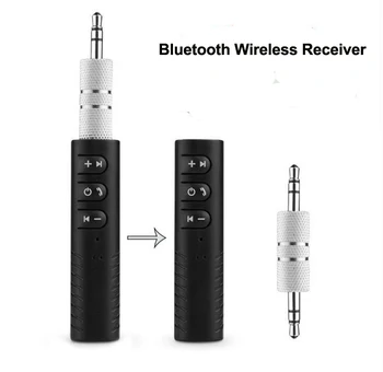 

Car Receiver Bluetooth AUX 3.5mm Jack Bluetooth Handsfree Call Bluetooth Adapter Car Transmitter Auto Music Receivers