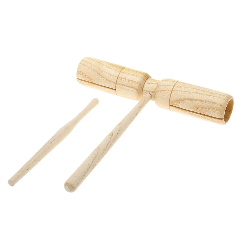 Маленький деревянный эхолот ворона два тона отличный материал ударный инструмент Изысканный детский музыкальный инструмент