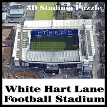 Clever& Happy 3d модель-головоломка whitehartline satdium модель TottenhamHotspur F. Csouvenir бумажный материал
