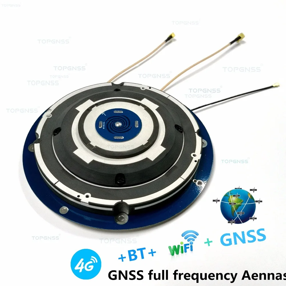 Gps/ГЛОНАСС/Beidou/Galileo/4G/wifi/BT/антенна, антенна GNSS, высокоточная съемка RTK Полная частота GNSS gps антенна приемника