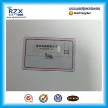 CR80 Размер прозрачный материал из ПВХ FM1108& Alien H3 9662 Смарт гибрид/композитная карта