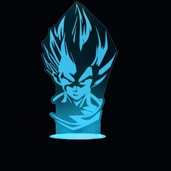 

3D Led Anime Dragon Ball Modelling Night Light 7 Colorful Vegeta Table Lamp Usb Bedroom Sleep Lighting Fixtures Decor Kids Gifts