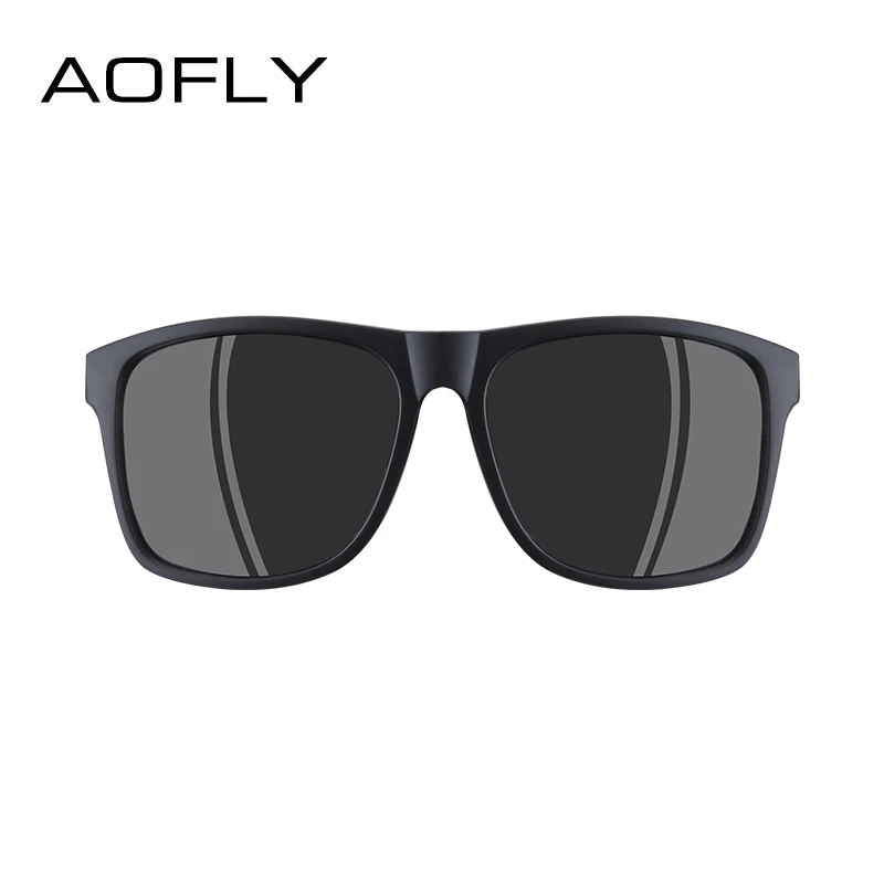 Goede Aofly Brand Design Nachtzicht Bril Gepolariseerde Zonnebril Mannen Geel Anti Glare Vintage Rijden Zonnebril Bril UV400