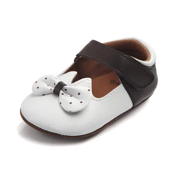 

Baby shoes 2019 summer new Newborn Baby Childlren Girls Bowknot Dot Fashion Anti-slip Soft Shoes Sneaker #4M17