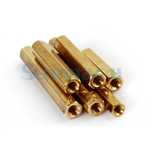 Латунные стойки для печатной платы с шестигранным винтом 10 шт.|screw brass|hex screwhexagonal