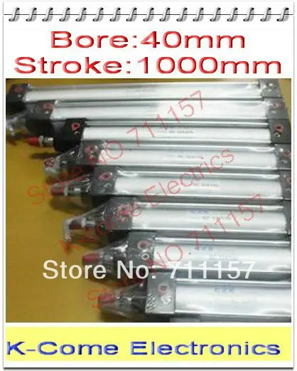 

Single Rod 40mm Bore 1000mm Stroke 1/4" Standard Pneumatic Air Cylinder SC 40*1000 Adjustable Airtac Type Cylinders 40-1000
