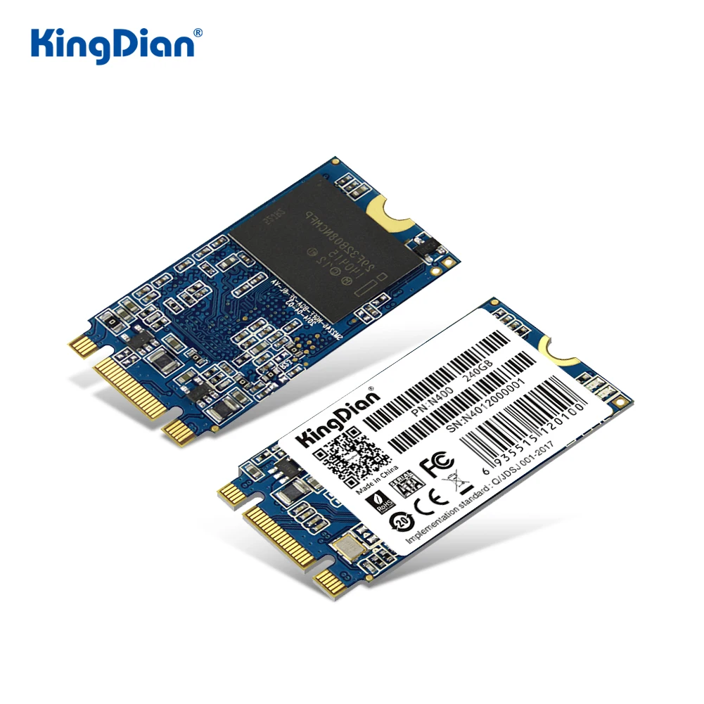 KingDian M 2 SSD 2242 240gb 120gb Hard Drive NGFF SSD M2 SATA 512gb SSD Internal 2