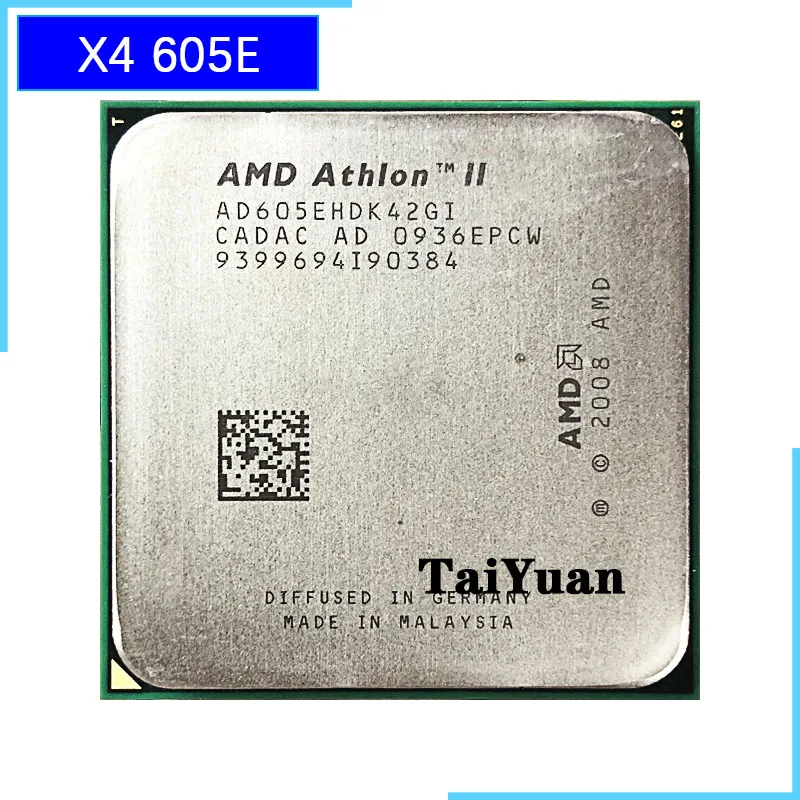 Четырехъядерный процессор AMD Athlon II X4 605E 605 2 3 ГГц AD605EHDK42GM/AD605EHDK42Gi сокет