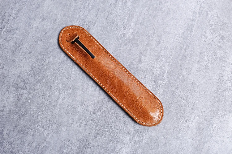 leather pen case
