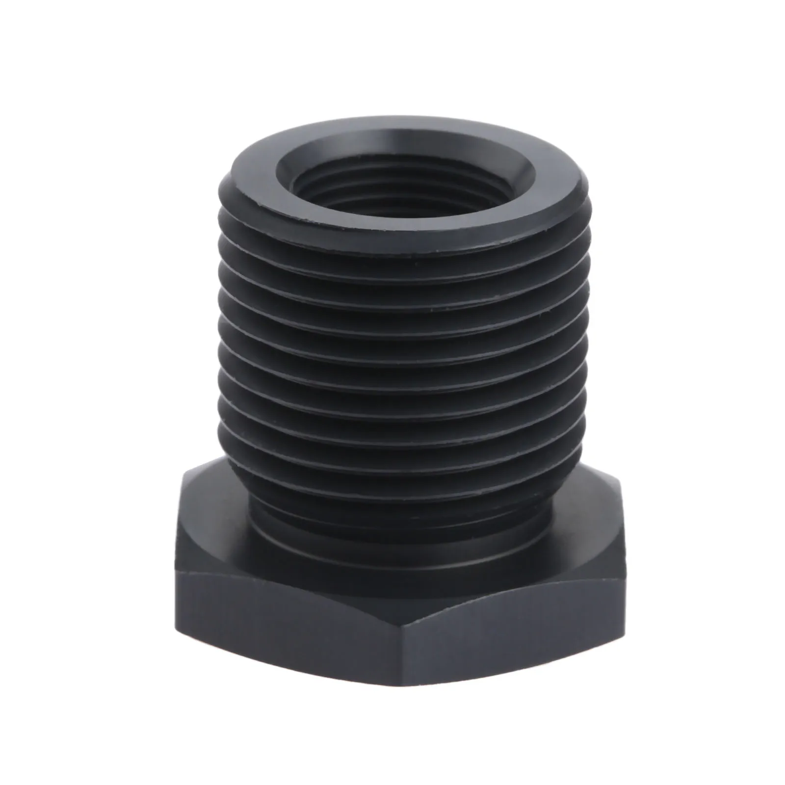 

Yetaha 1Pcs Aluminum Automotive Oil Filter Threaded Adapter 1/2-28 to 3/4-16 UNF Black Car Filter Accessories