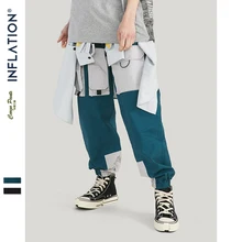 INFLATION Autumn New Arrival Streetwear Cargo Pants Men Hip Hop Jogger Pants Multi-Pockets Men Loose Style Pants 93328W